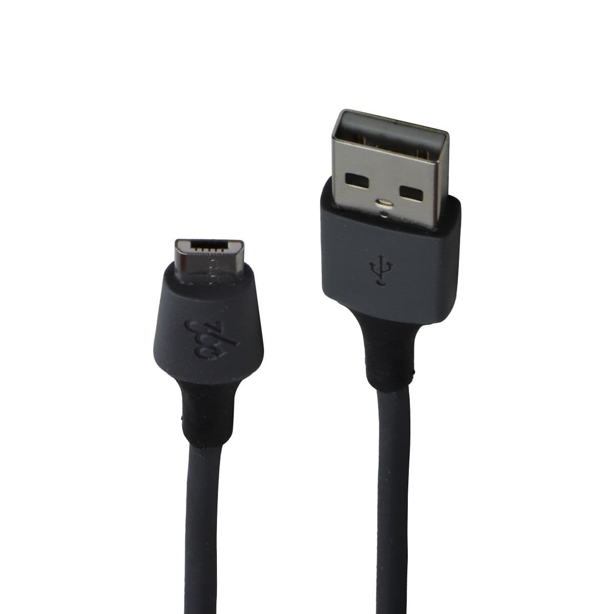 360 Electrical - Infuse Series (3-Ft) Micro-USB to USB-A Charging Cable - Gray image 1