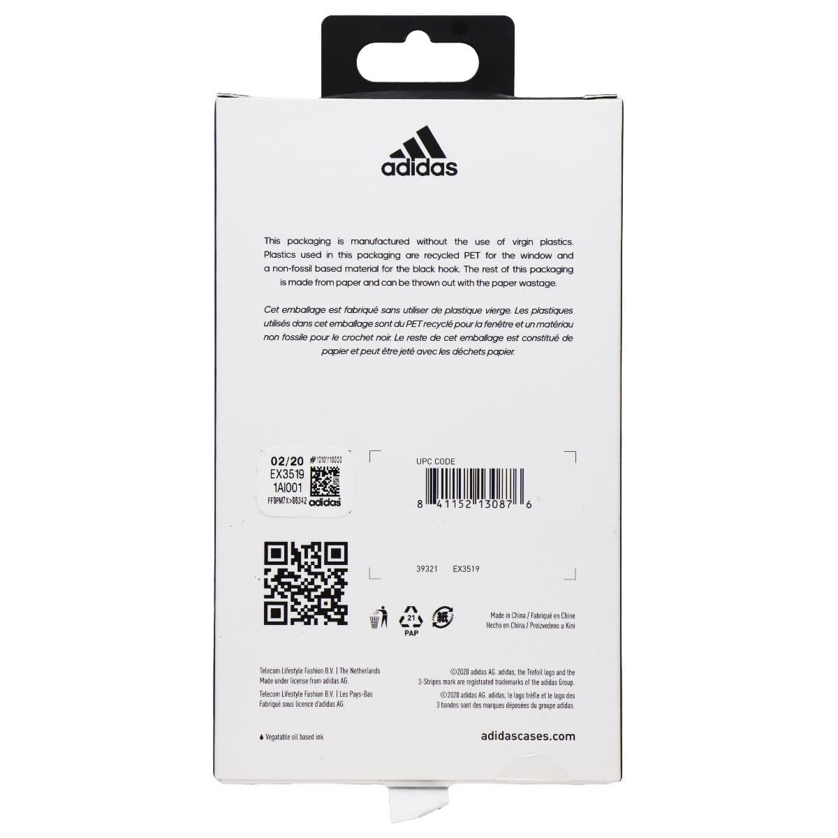 Adidas Eco-Friendly Protective Case for Apple iPhone 8/7/6s/6 - Green image 2