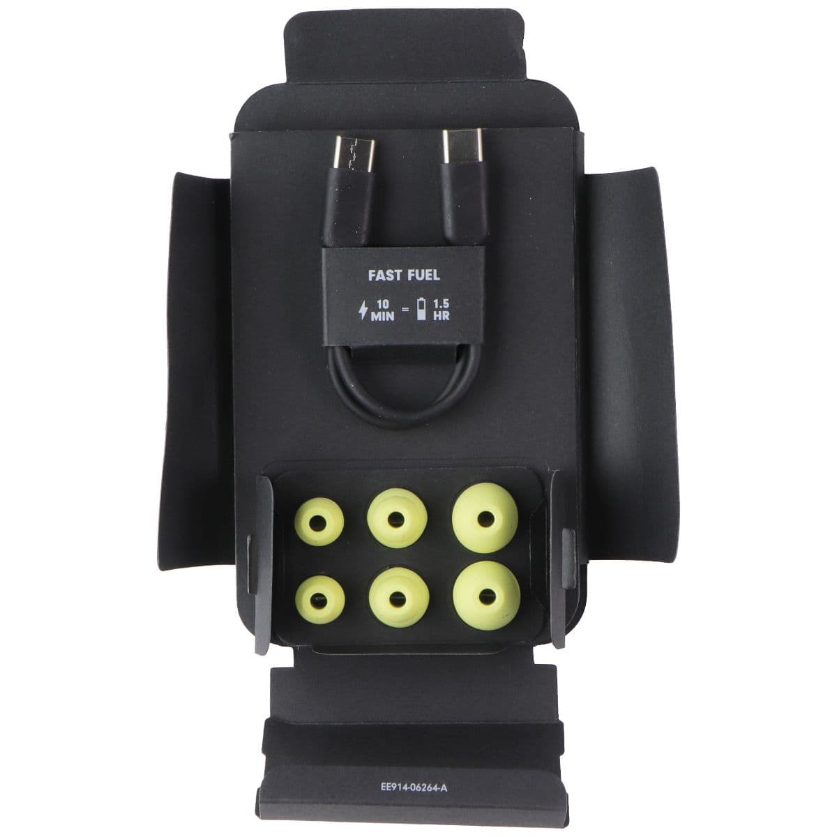 Replacement CABLE + EAR GELS ONLY for Beats Flex Neckband Earbuds - Yuzu Yellow image 1