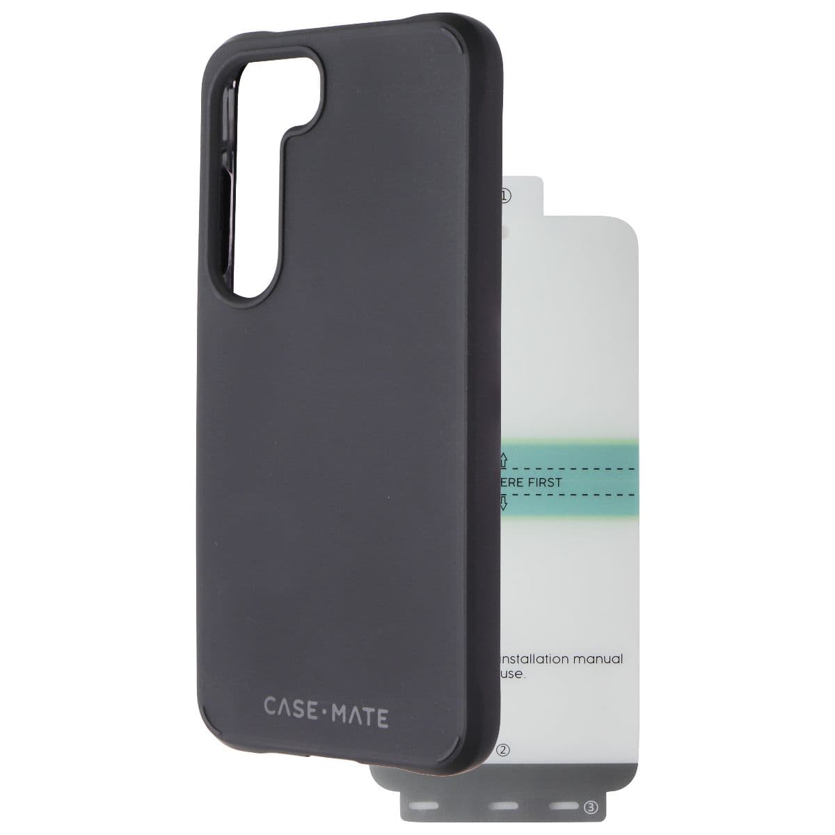 Case-Mate Protection Pack Case & Screen Protector for Galaxy S23 - Black image 1