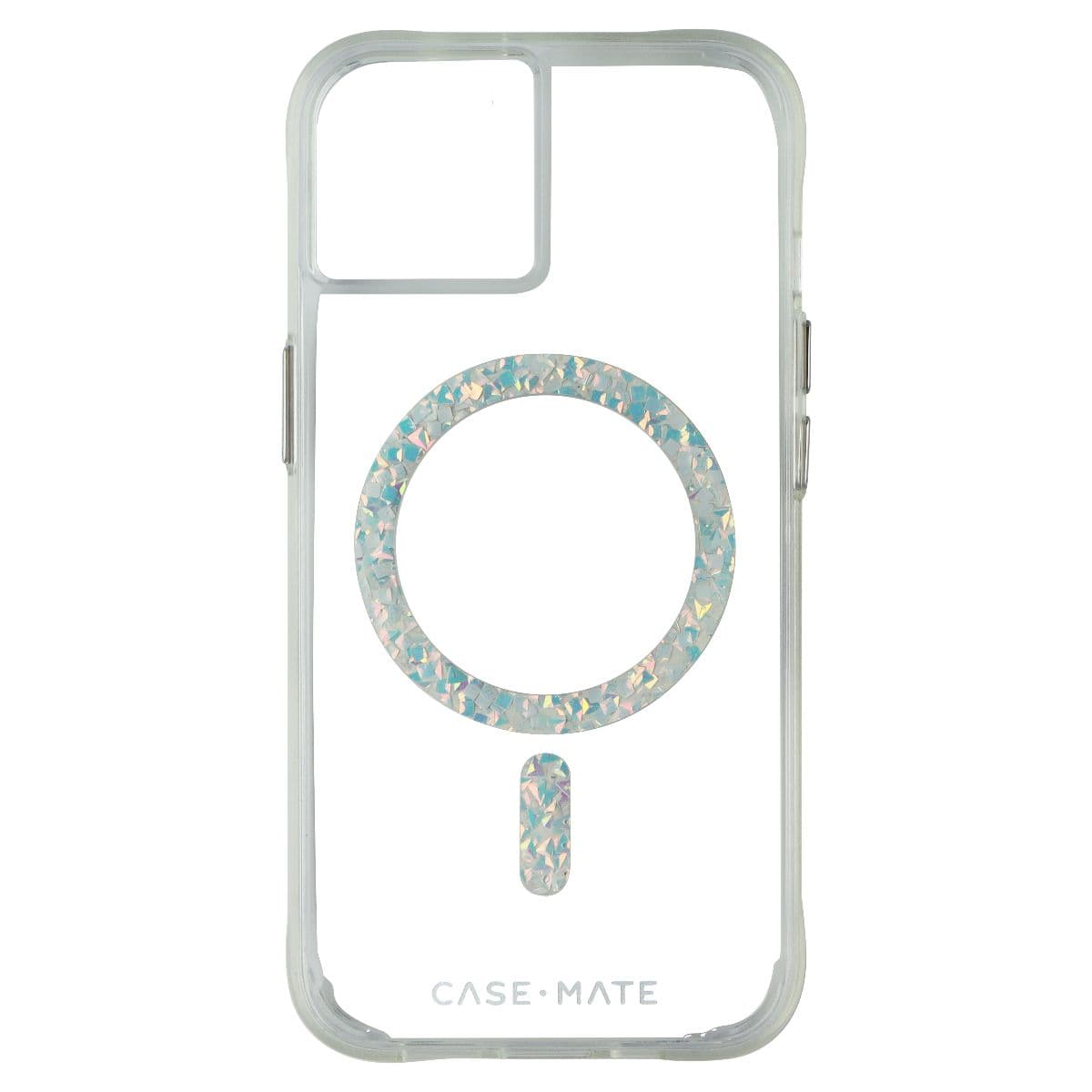 Case-Mate Twinkle Clear Case for MagSafe for iPhone 14 and 13 - Clear/Diamond image 2