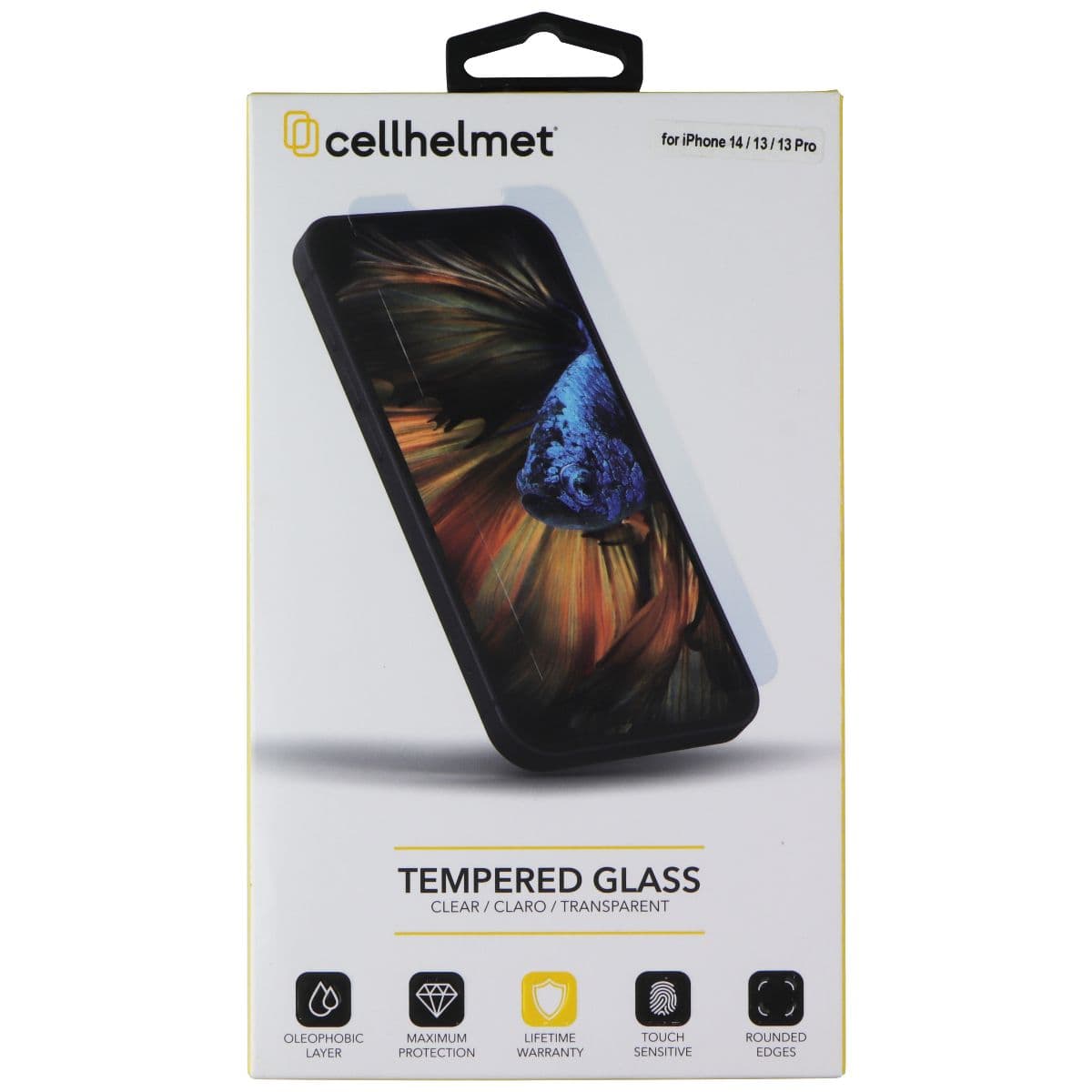cellhelmet Tempered Glass for Apple iPhone 13/13 Pro image 1