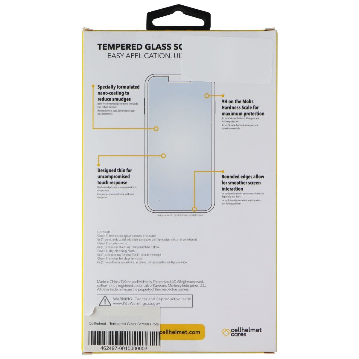 cellhelmet Tempered Glass for Apple iPhone 13/13 Pro image 2