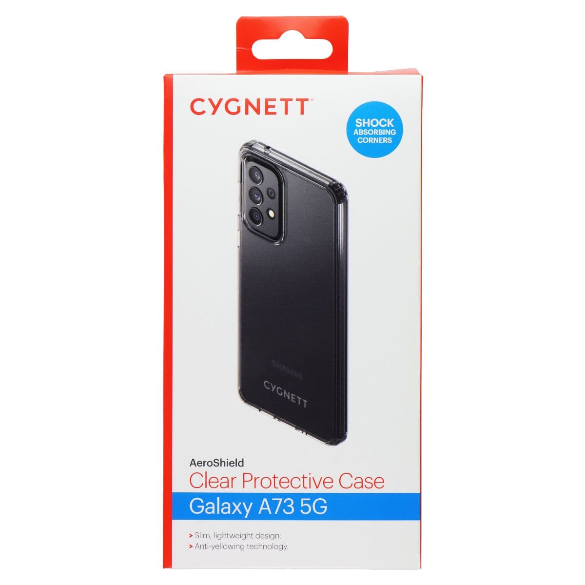 Cygnett Clear Protective Case for Samsung Galaxy A73 5G - Clear image 1