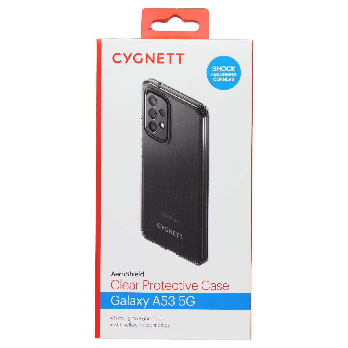 Cygnett Clear Protective Case for Samsung Galaxy A53 5G - Clear image 1