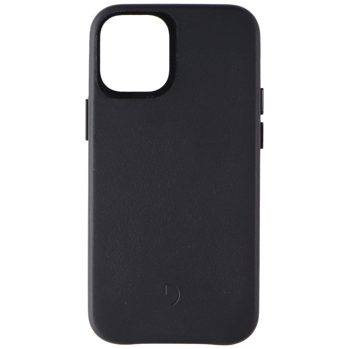 DECODED Leather Back Cover Case for Apple iPhone 12 Mini - Black image 2