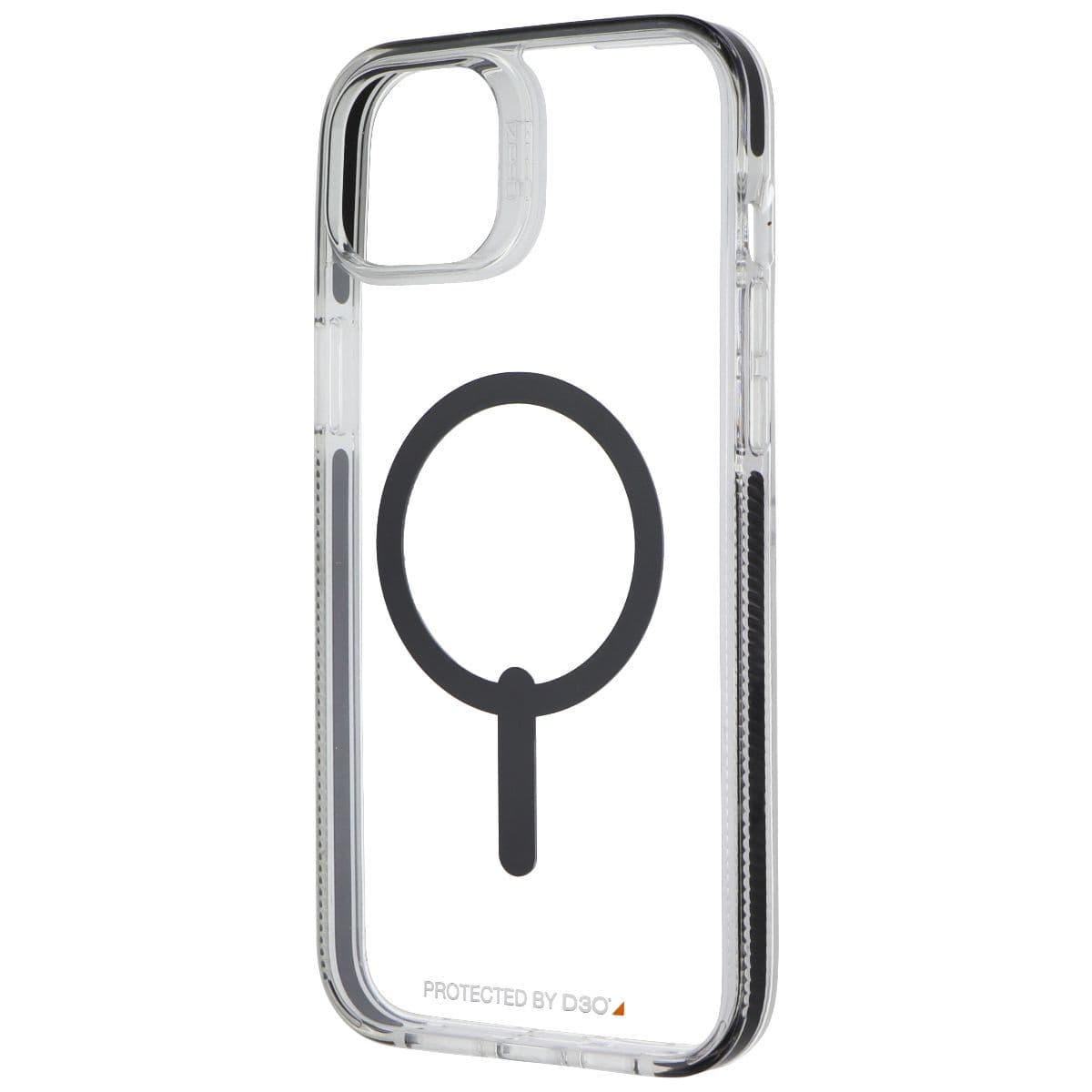 ZAGG Santa Cruz Snap Case for MagSafe for Apple iPhone 14 Plus - Black/Clear image 1