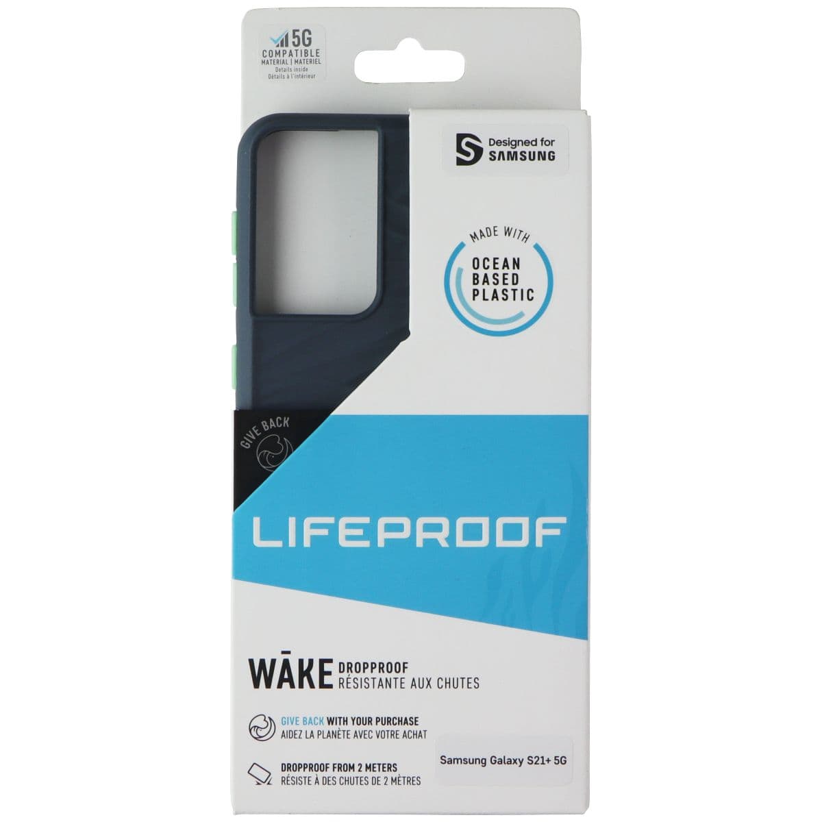 LifeProof Wake Series Case for Samsung Galaxy S21+ 5G - Neptune (Blue/Green) image 4