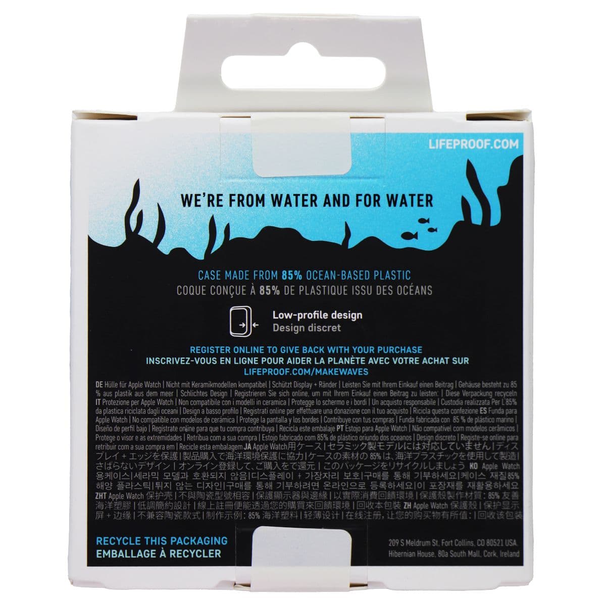 LifeProof Bumper Case for Apple Watch Series 9/8/7 (45mm) - Gambit Green image 2