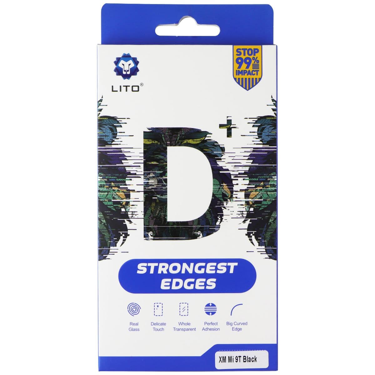 LITO D+ Strongest Edges Screen Protector for Xiaomi Mi 9T - Clear w/ Black Edges image 1