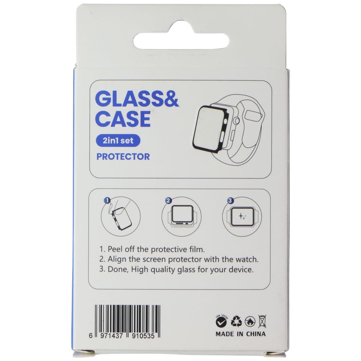 LITO S+ Glass & Case for Apple Watch Series 9/8/7 (41mm) - Green image 2