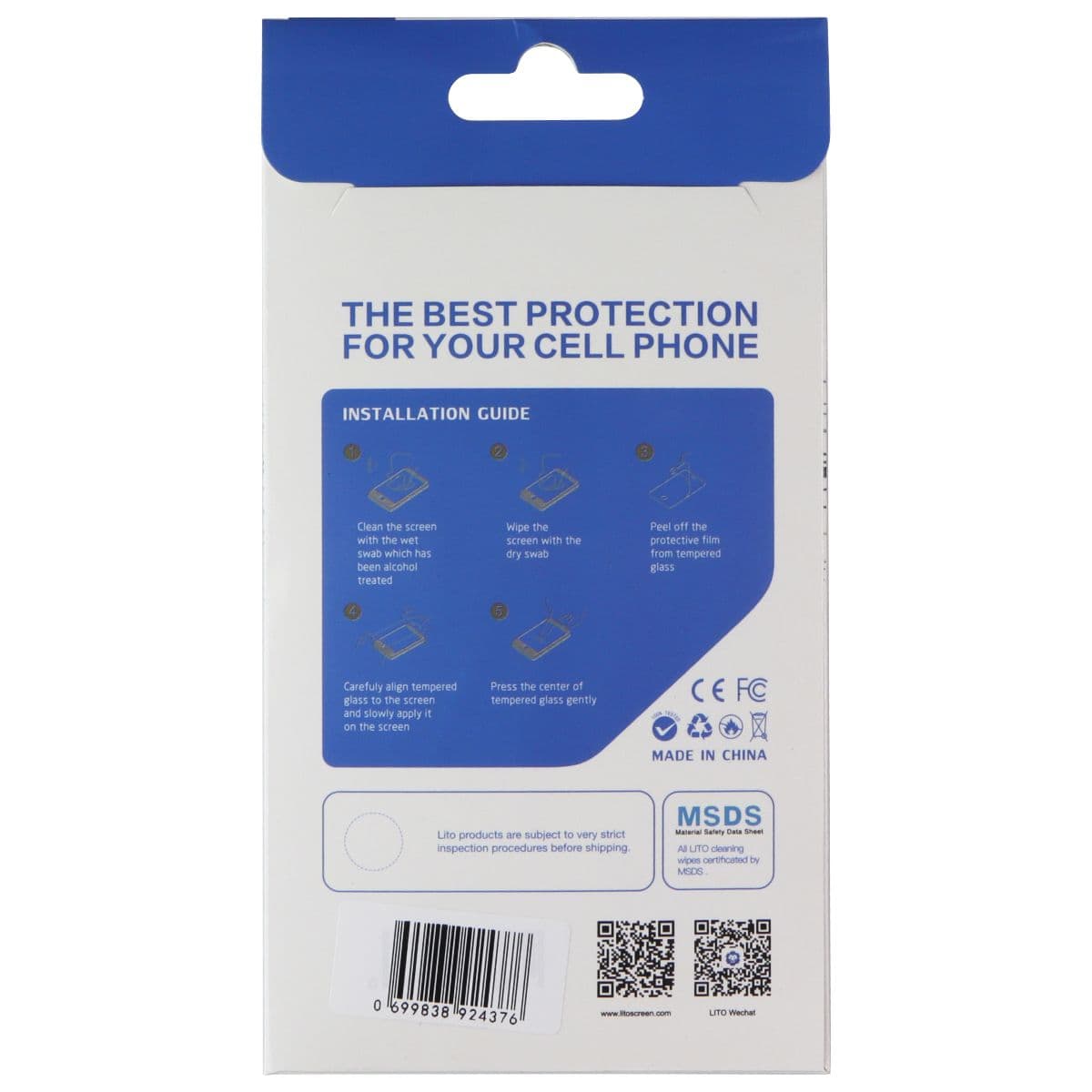 LITO 9H (.33mm) Tempered Glass Screen Protector for Vivo Y55 5G (L-1396) image 2