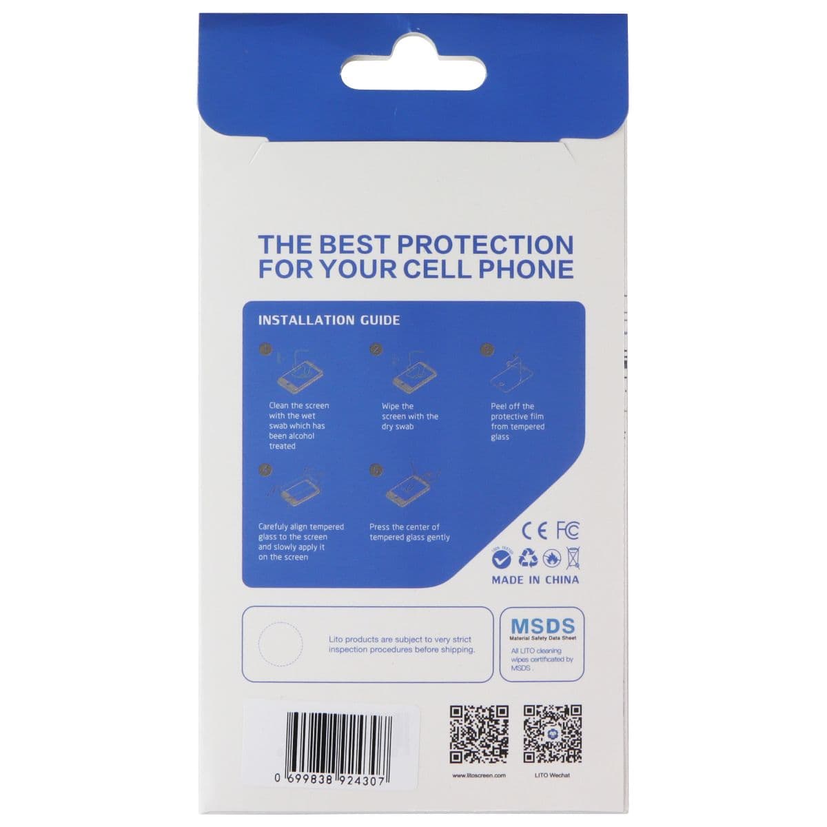 LITO 9H (.33mm) Tempered Glass Screen Protector for TCL 30 SE (L-1389) image 2