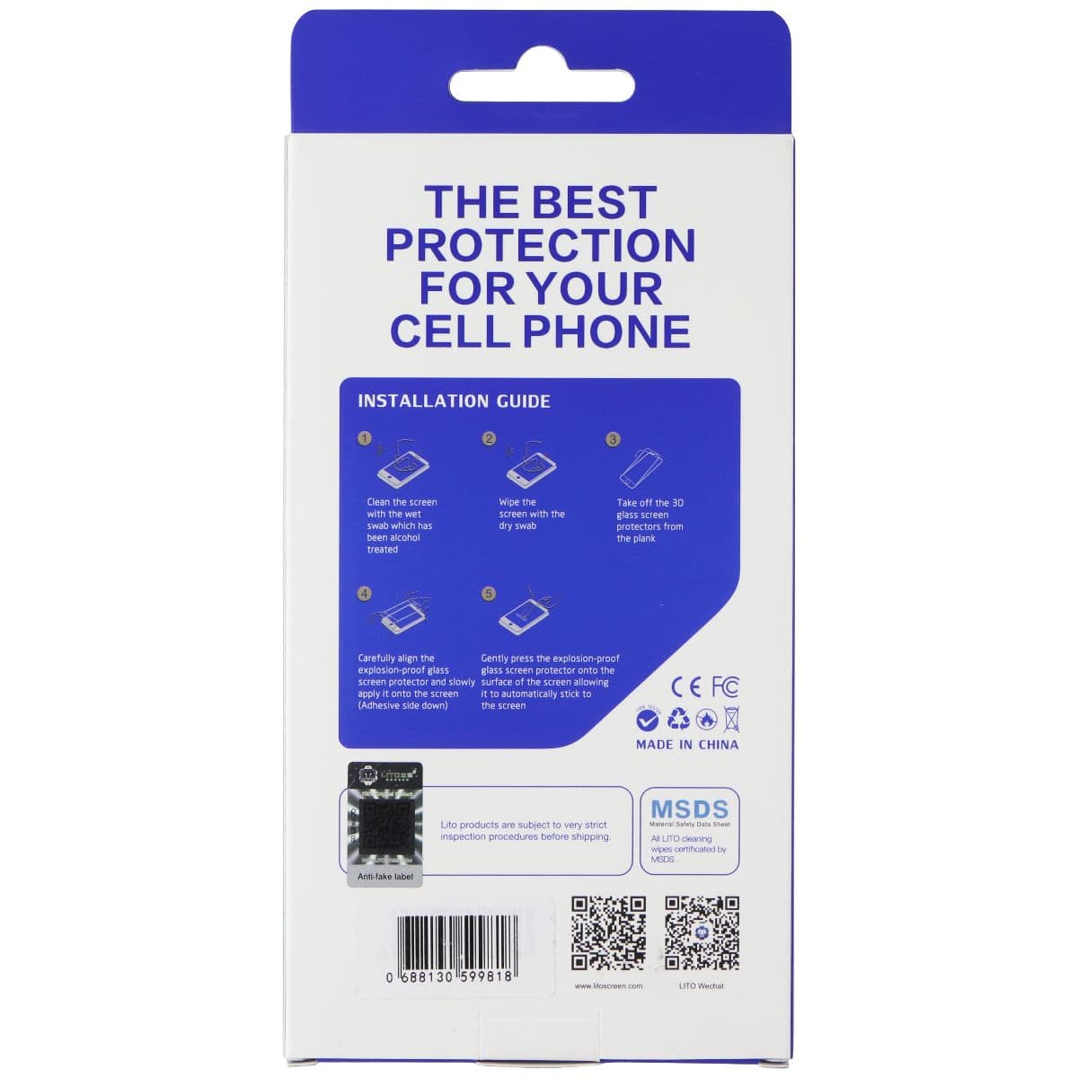 Lito 3D Full Cover Tempered Glass for Oppo Find X3 Pro image 2