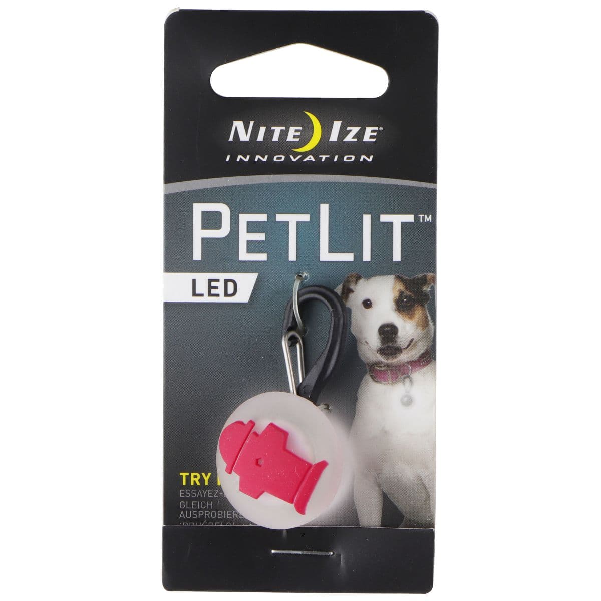 Nite Ize PetLit LED Collar Light - Red Hydrant image 1
