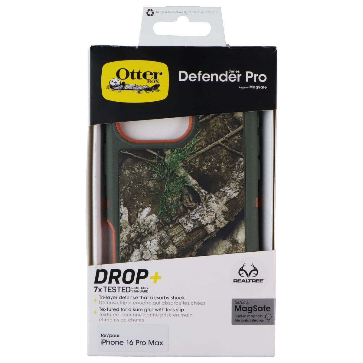 OtterBox Defender Pro Case for MagSafe for Apple iPhone 16 Pro Max - Realtree image 4