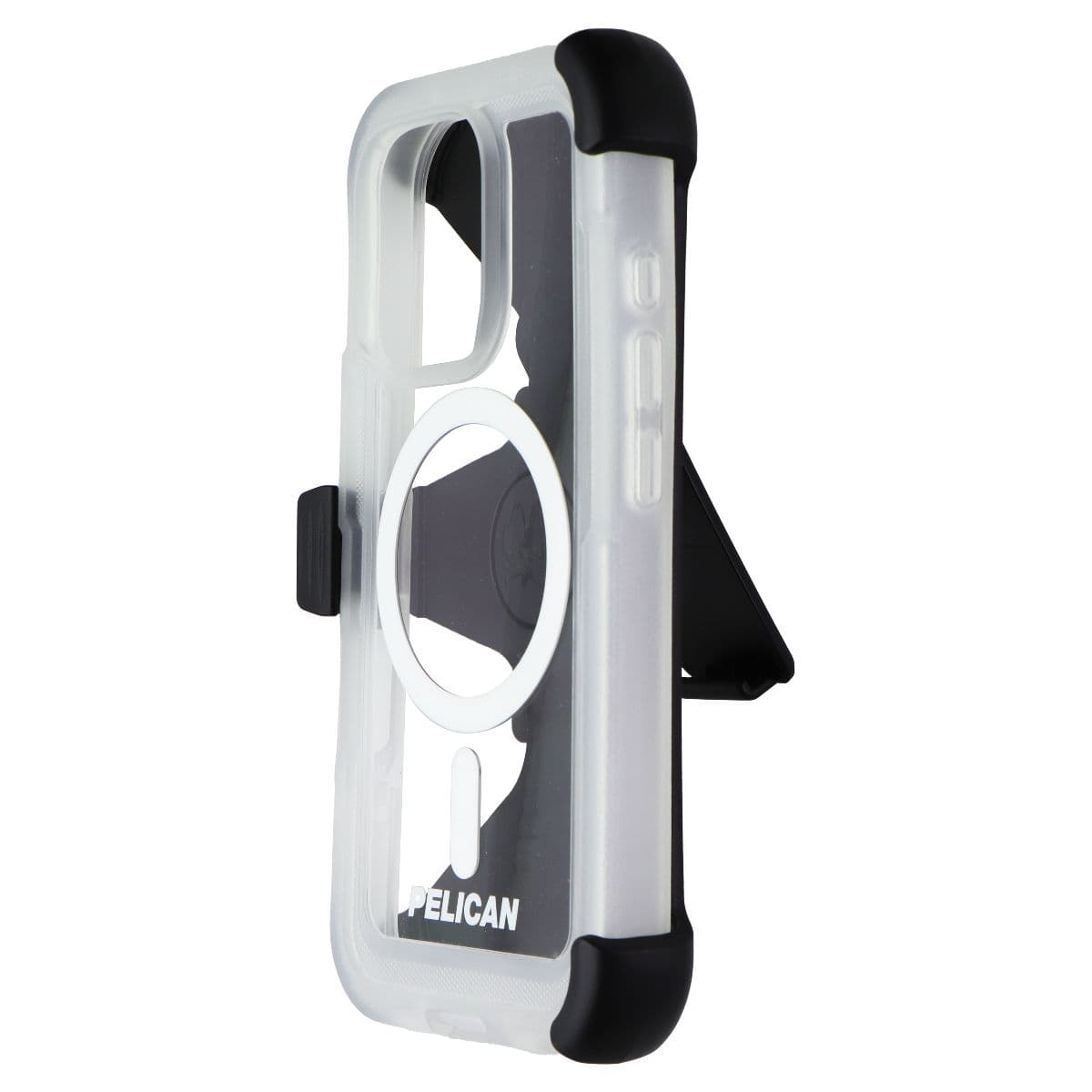 Pelican Voyager Case & Holster for MagSafe for Apple iPhone 16 Pro - Clear image 1