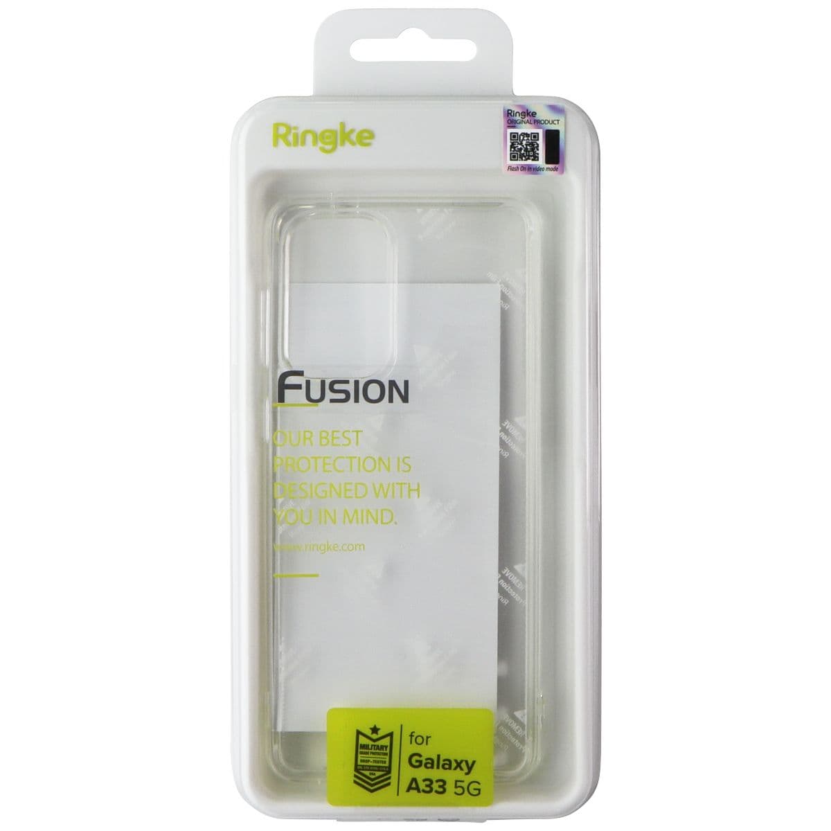 Ringke Fusion Series Case for Samsung Galaxy A33 5G - Clear image 1