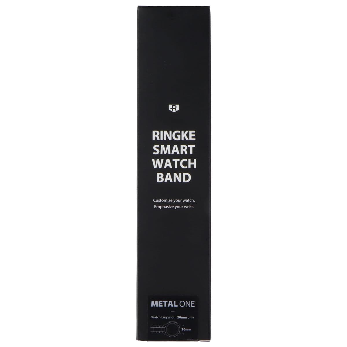 Ringke Metal One Series Watch Band for (20mm) Galaxy Watch Lugs - Black image 3