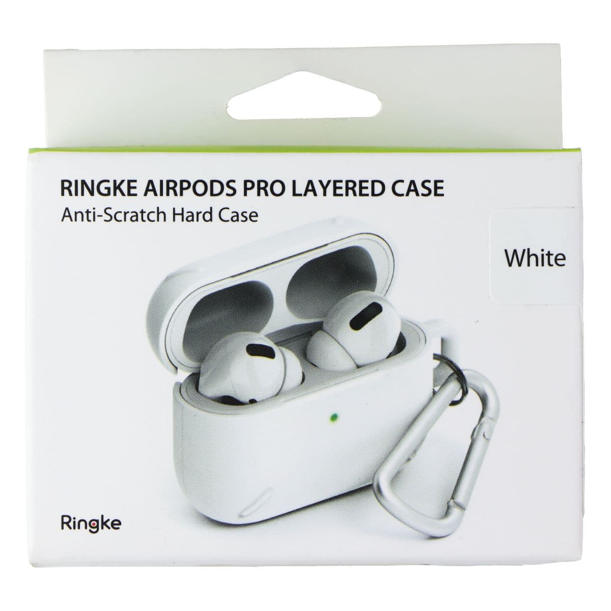 Ringke AirPods Pro Layered Case for Apple AirPods Pro - White image 1