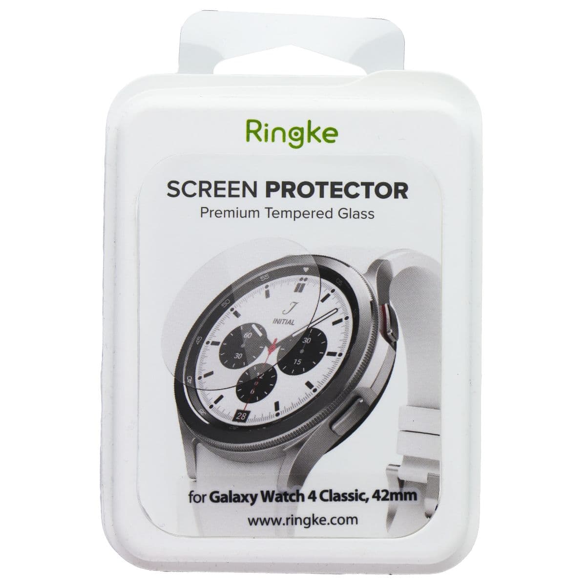 Ringke Glass 4 Pack of Screen Protectors for Samsung Galaxy Watch 4 Classic 42mm image 1