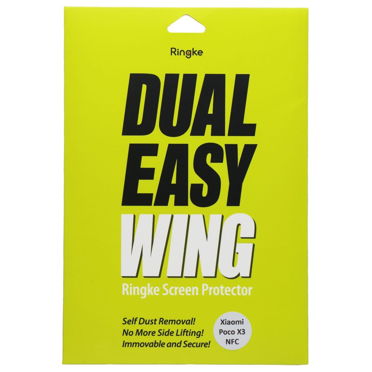 Ringke Dual Easy Wing Screen Protector (2-Pack) for xiaomi Poco X3 NFC image 1