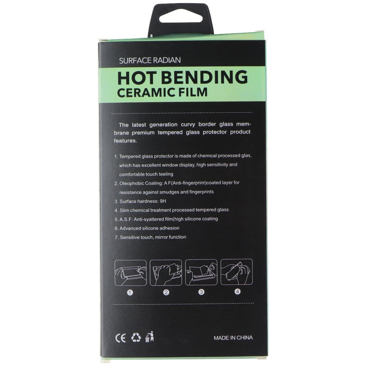 Surface Radian Hot Bending Ceramic Film Screen Protector for Huawei Mate 40 Pro image 2