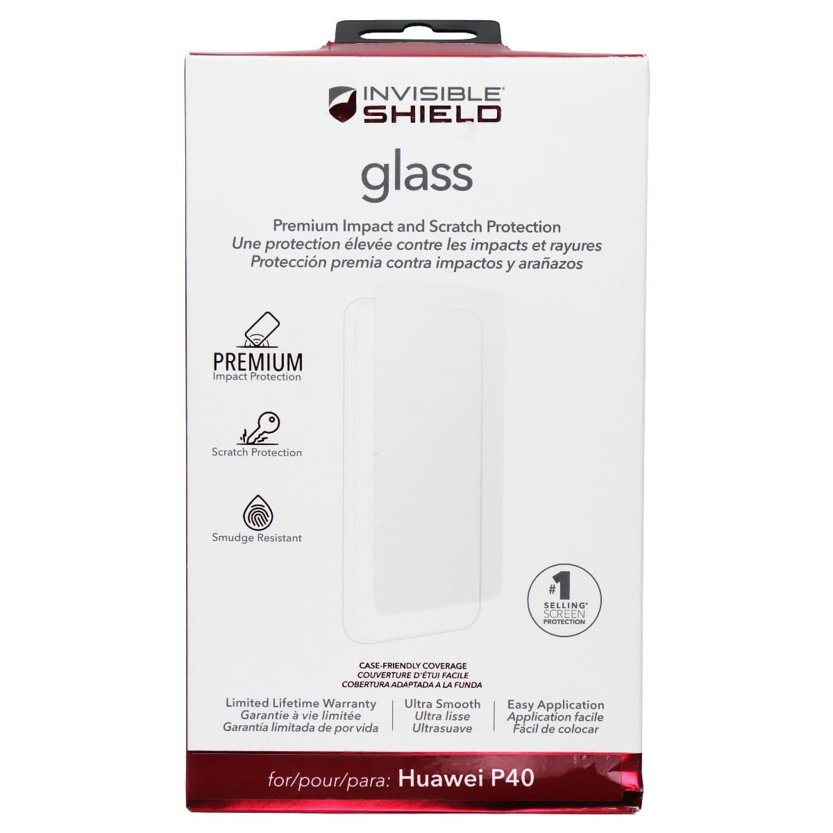 ZAGG InvisibleShield Glass Screen Protector for Huawei P40 image 1