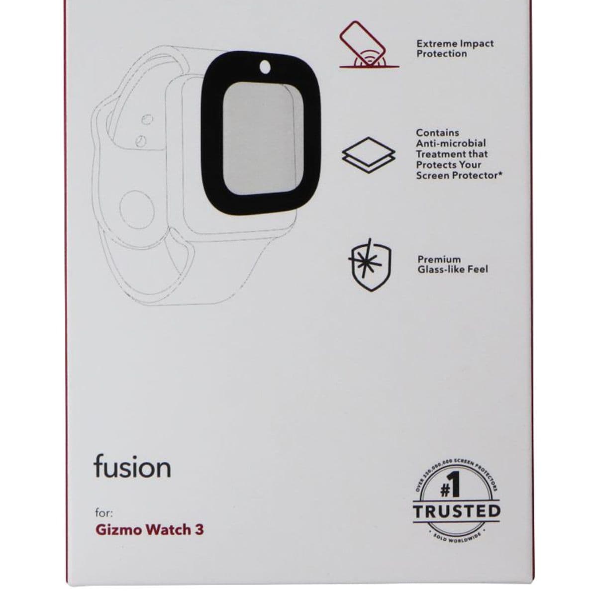 ZAGG InvisibleShield Fusion Screen Protector for Gizmo Watch 3 image 3