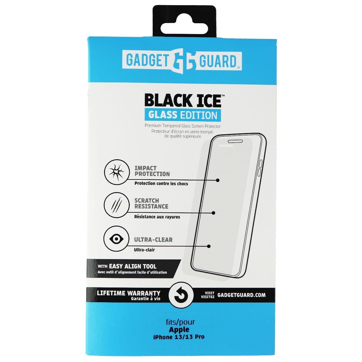 Gadget Guard Black Ice Glass Edition for Apple iPhone 13 and 13 Pro image 1