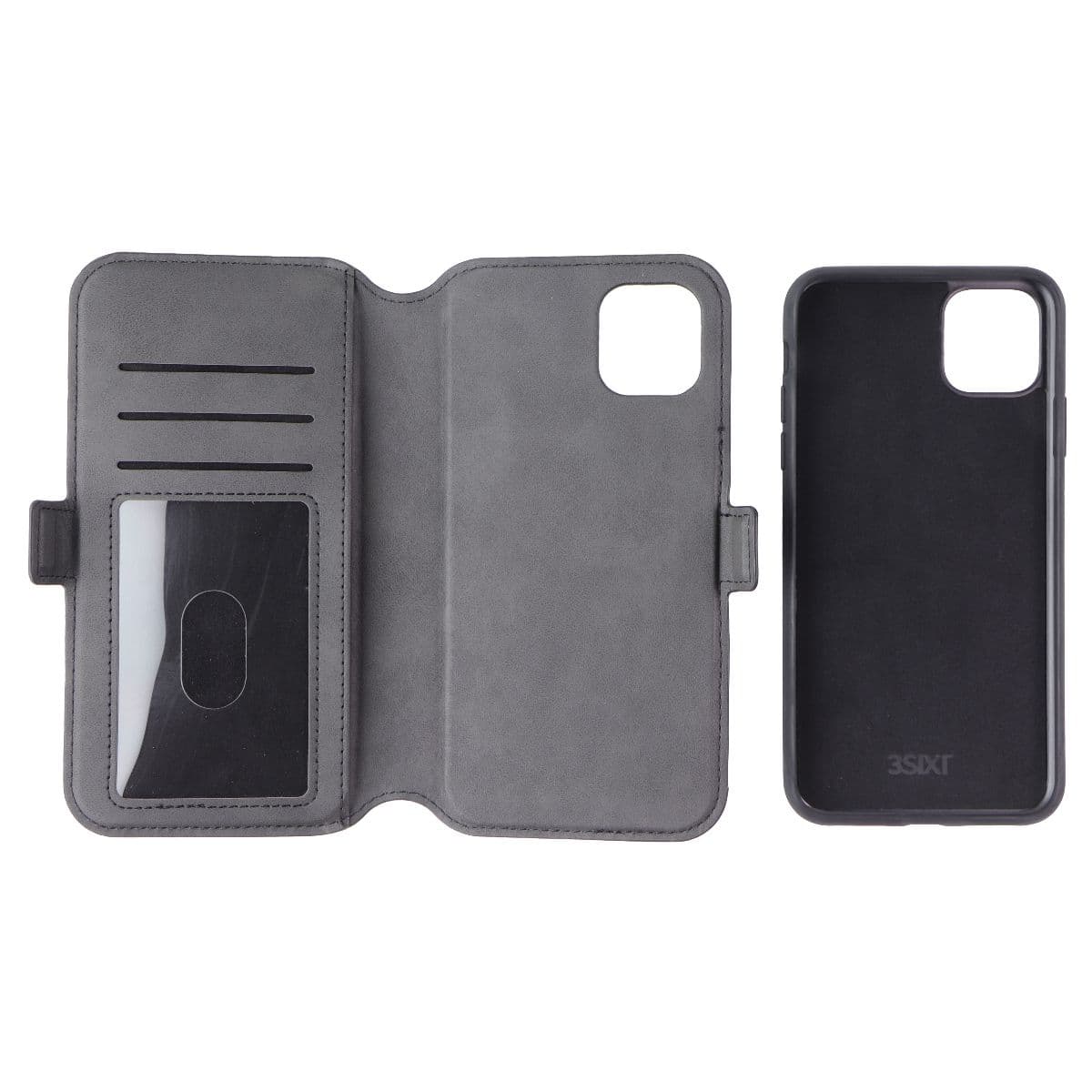 3SIXT NeoWallet Series Folio Case for Apple iPhone 11 Pro Max - Black image 4