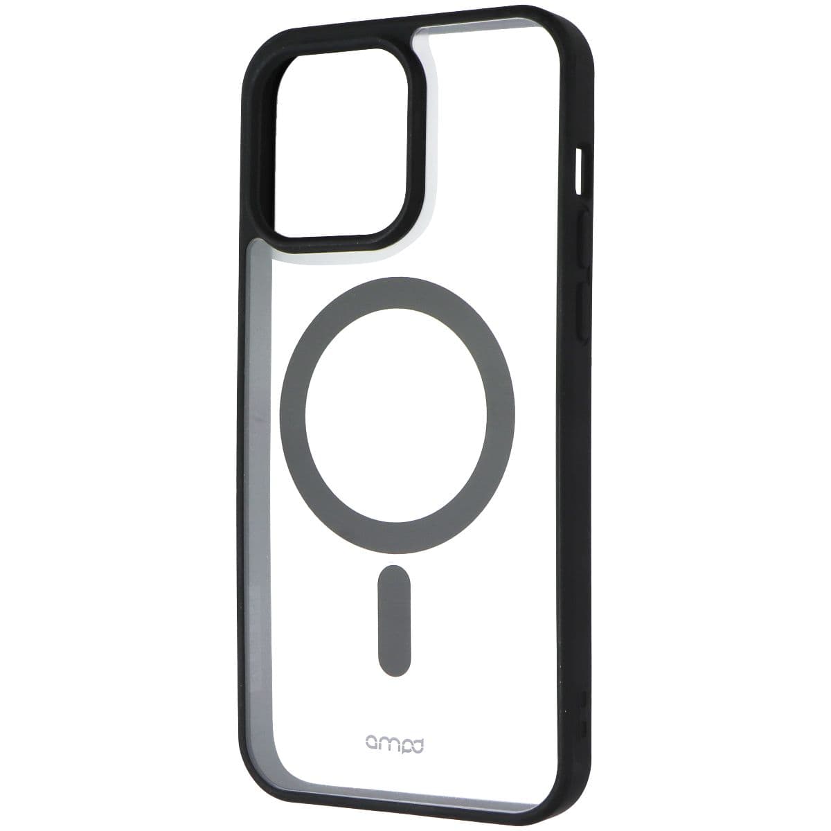 AMPD Impact Drop Series Case for MagSafe for iPhone 15 Pro Max - Clear/Black image 1