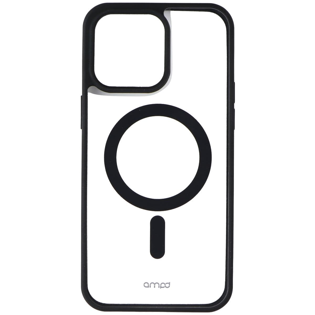 AMPD Impact Drop Series Case for MagSafe for iPhone 15 Pro Max - Clear/Black image 2
