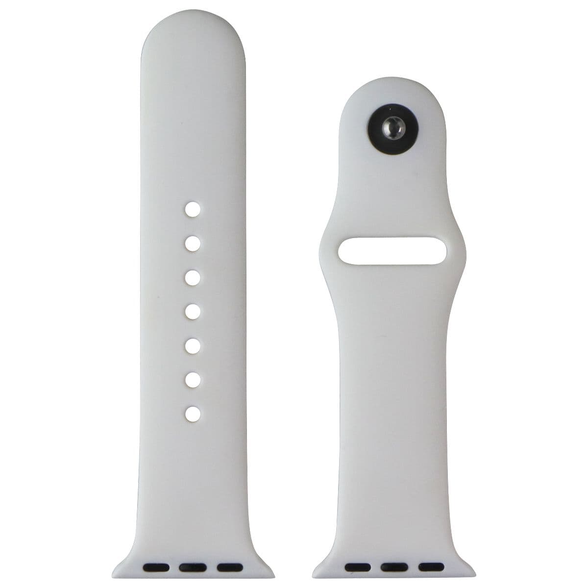 Apple Watch Series 8 (41mm) (A2772) GPS + LTE Silver AL/White Sport Band  S/M image 7