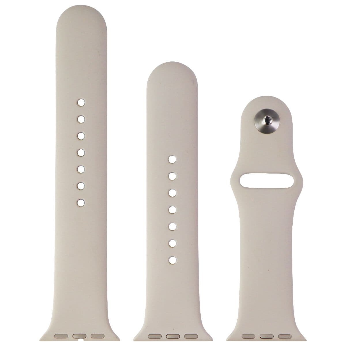 Apple (41mm) Sport Band for Apple Watch 38/40/41mm - Starlight - Full Set image 1