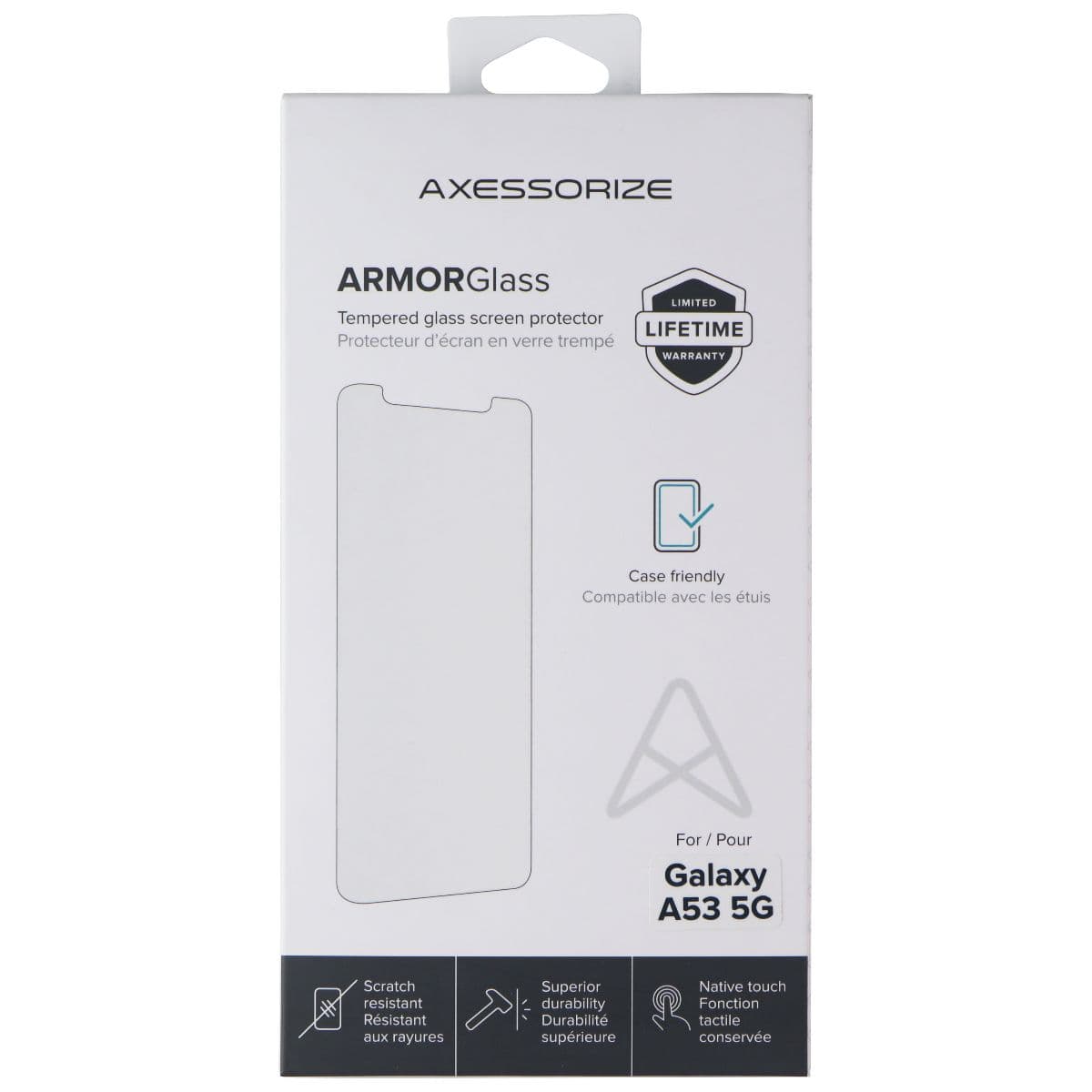 AXESSORIZE Armor Glass Screen Protector for Samsung Galaxy A53 5G image 1