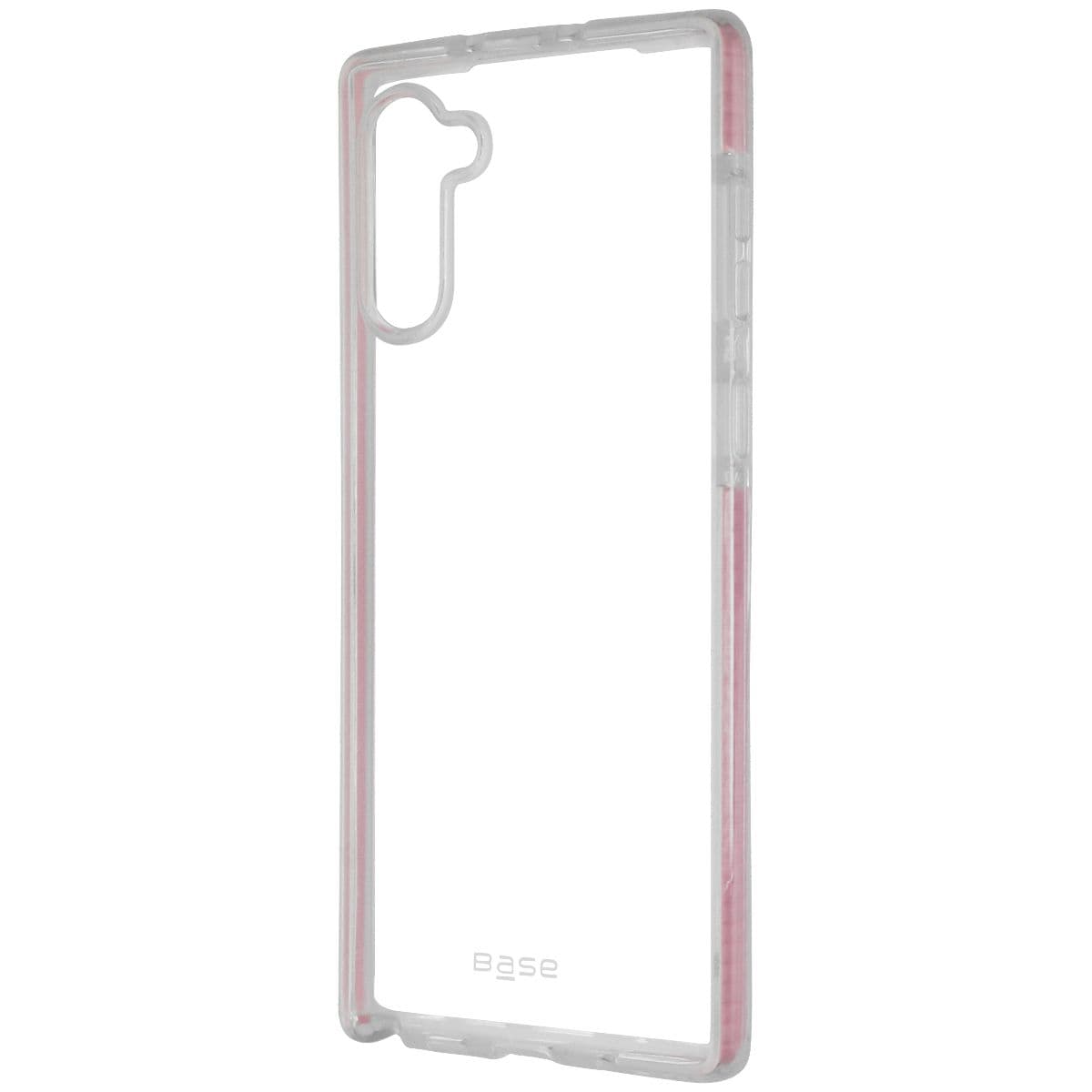 Base Border Line Series Gel Case for Samsung Galaxy Note10 - Clear/Pink image 1