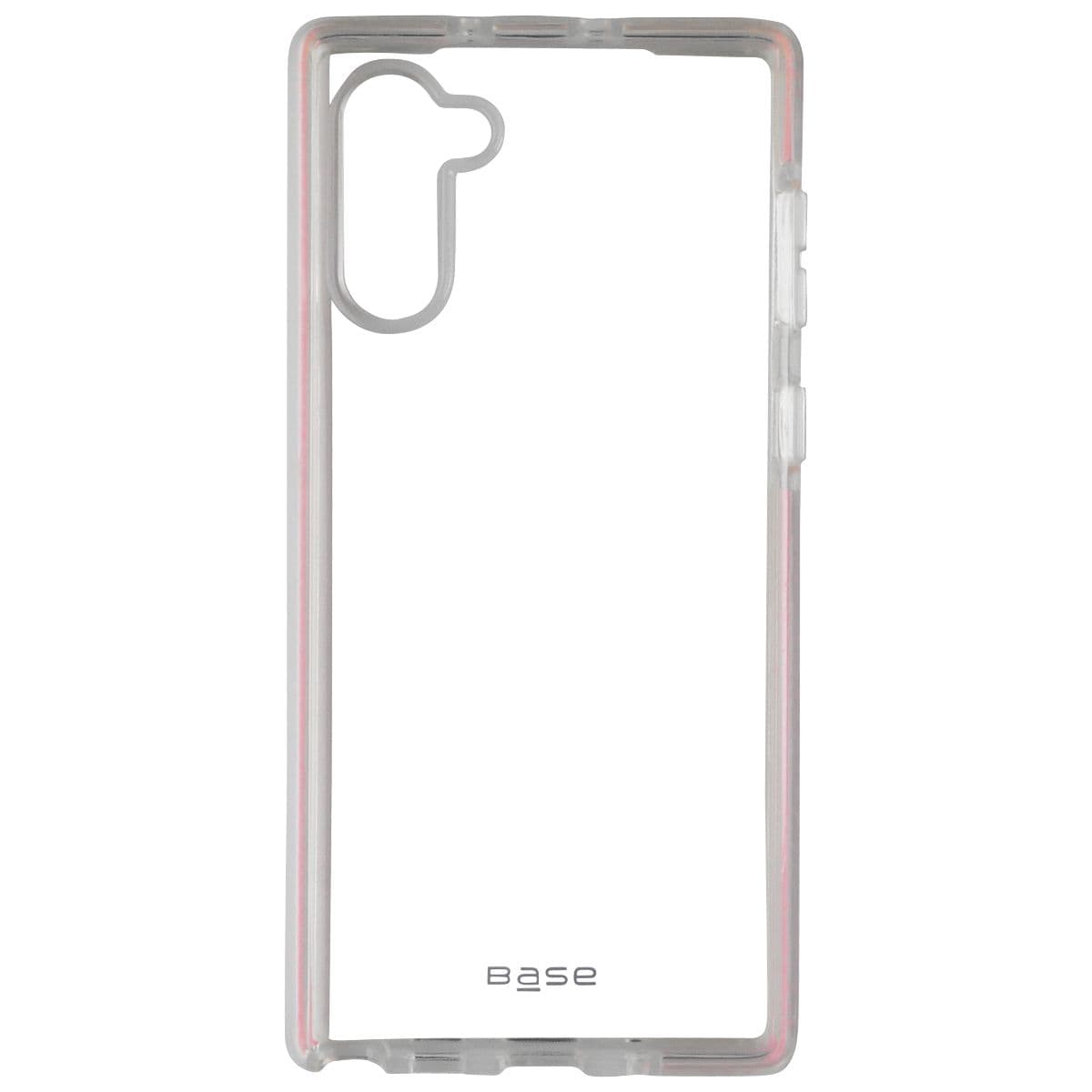 Base Border Line Series Gel Case for Samsung Galaxy Note10 - Clear/Pink image 2