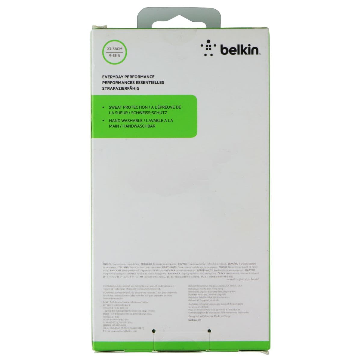 Belkin Sport-Fit Armband for Apple iPhone 6/6S - Black image 2