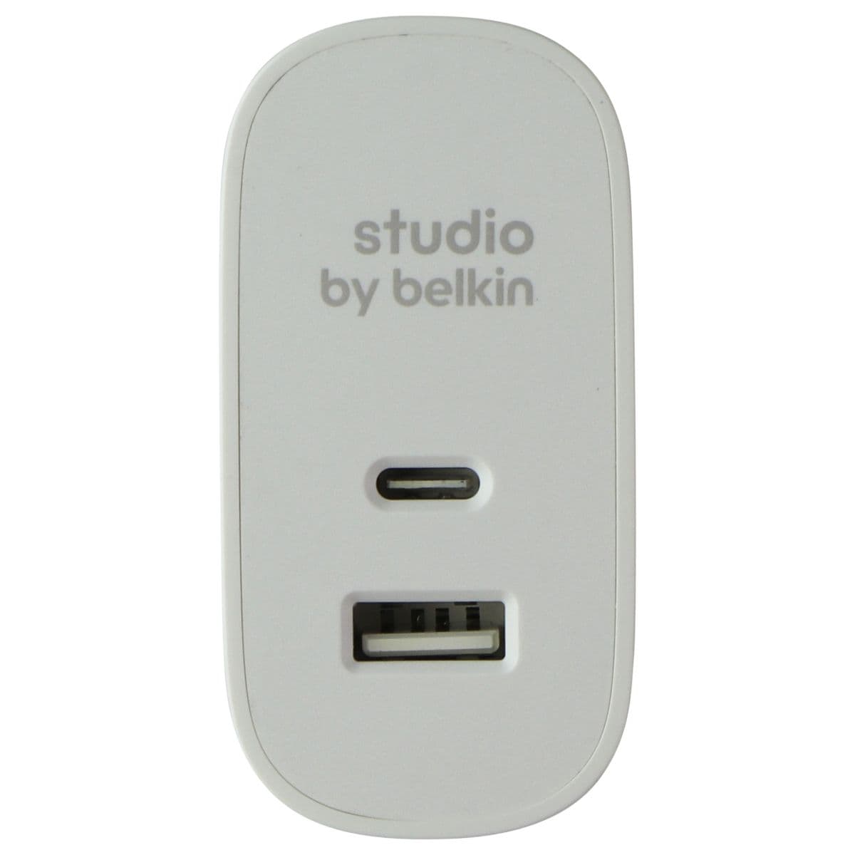 Belkin Studio 2-Port Home Charger + USB-C Cable for iPhone/iPad/iPod - White image 2