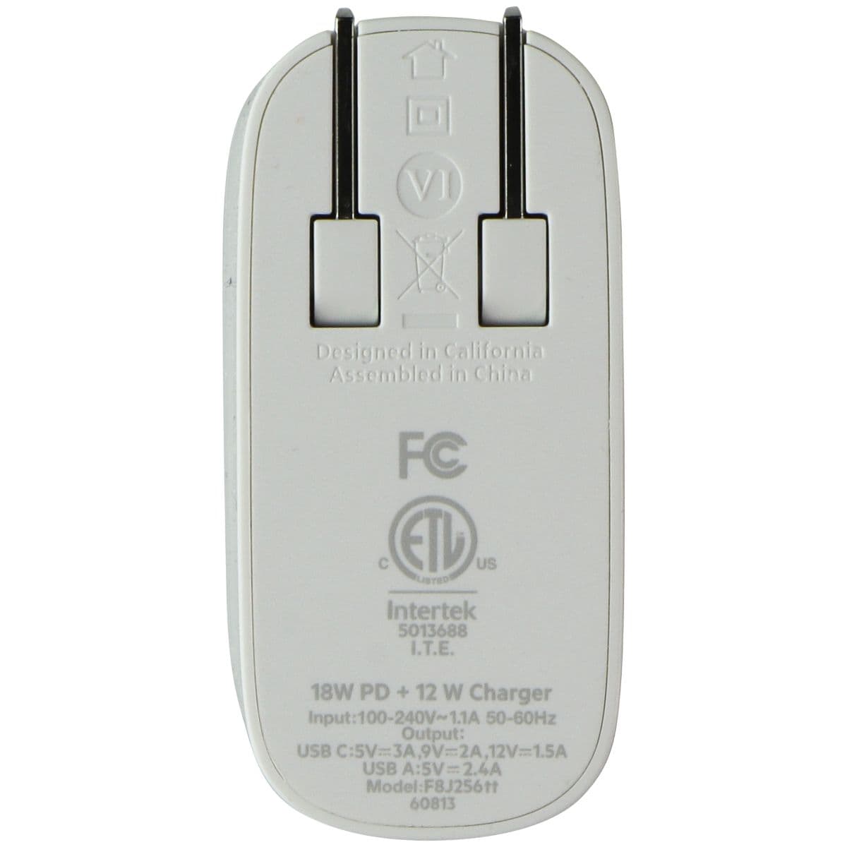 Belkin Studio 2-Port Home Charger + USB-C Cable for iPhone/iPad/iPod - White image 4