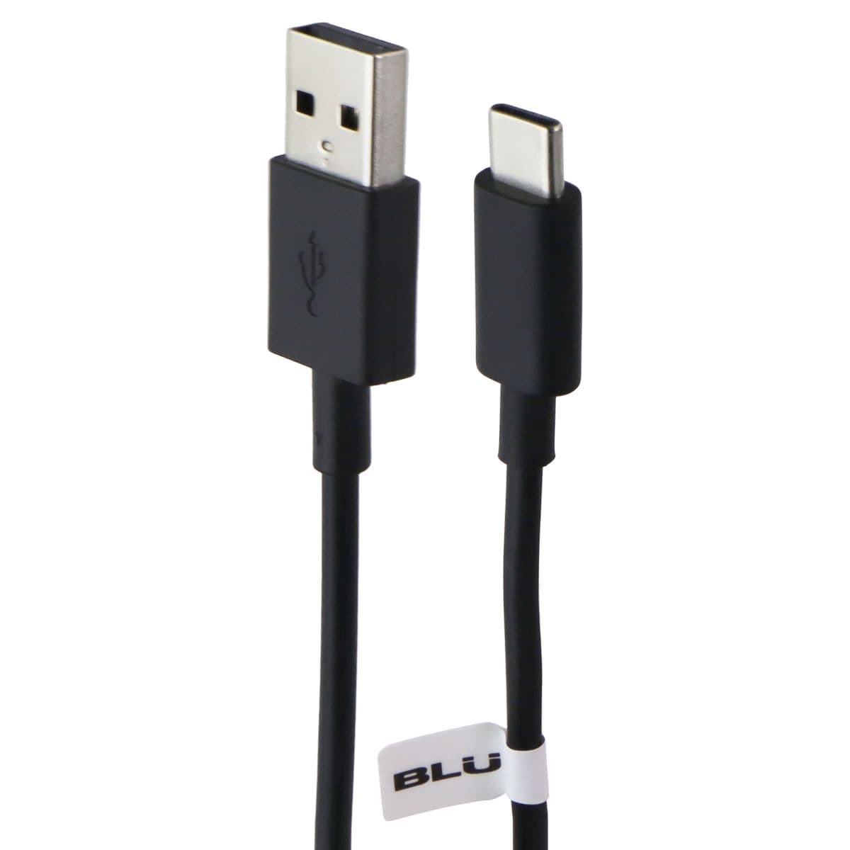 BLU USB-C to A Data Cable (BPI0001417, BPI0001691, BPI0001761) 6 Foot - Black image 1