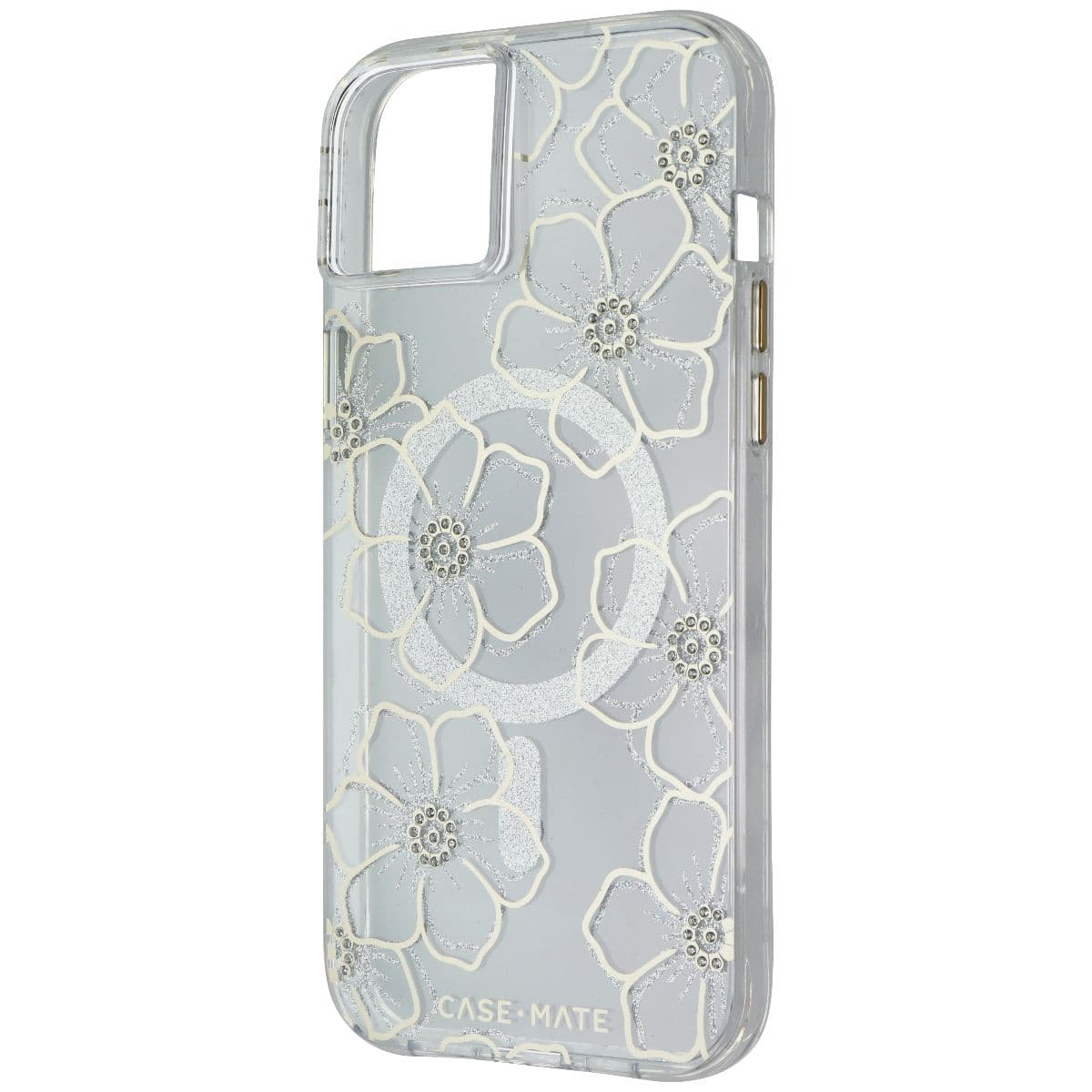 Case-Mate Hard Case for MagSafe for Apple iPhone 15 Plus - Floral Gems image 1