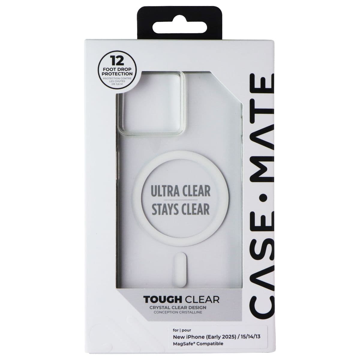 Case-Mate Tough Clear Case for MagSafe for iPhone 16e/15/14/13 - Transparent image 1