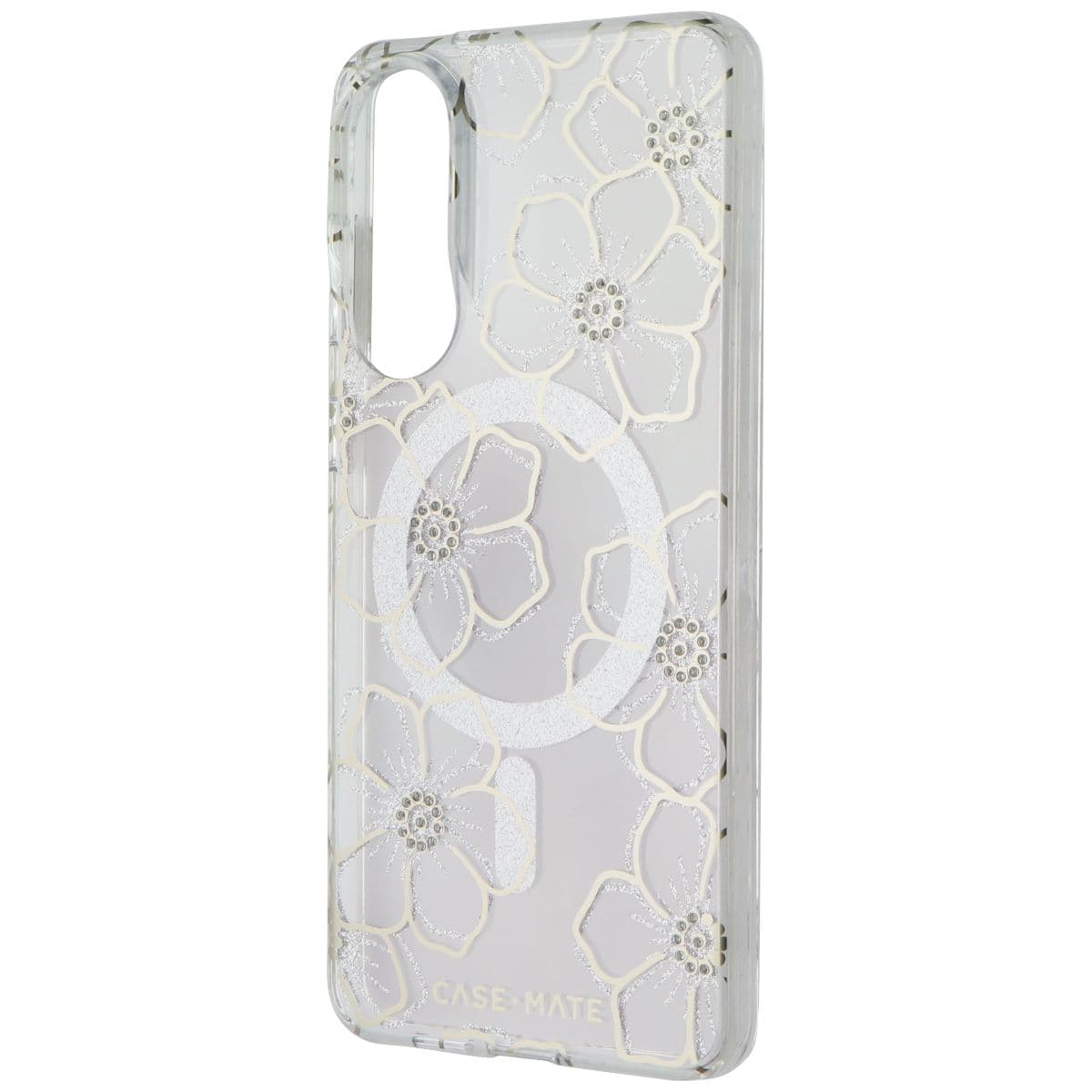 Case-Mate Magnetic Case for Samsung Galaxy S25 Edge - Floral Gems image 1