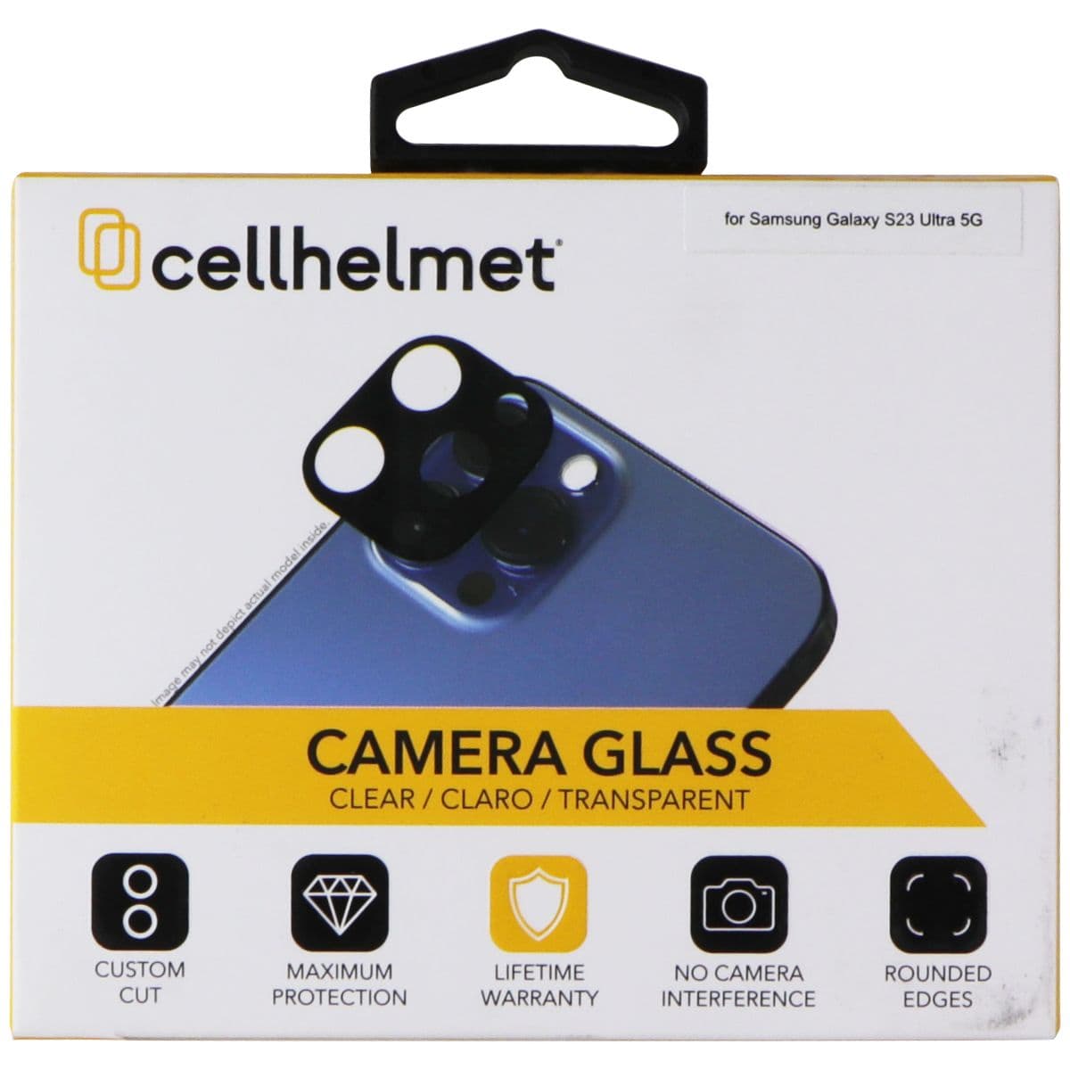 CellHelmet Camera Glass for Samsung Galaxy S23 Ultra 5G image 1