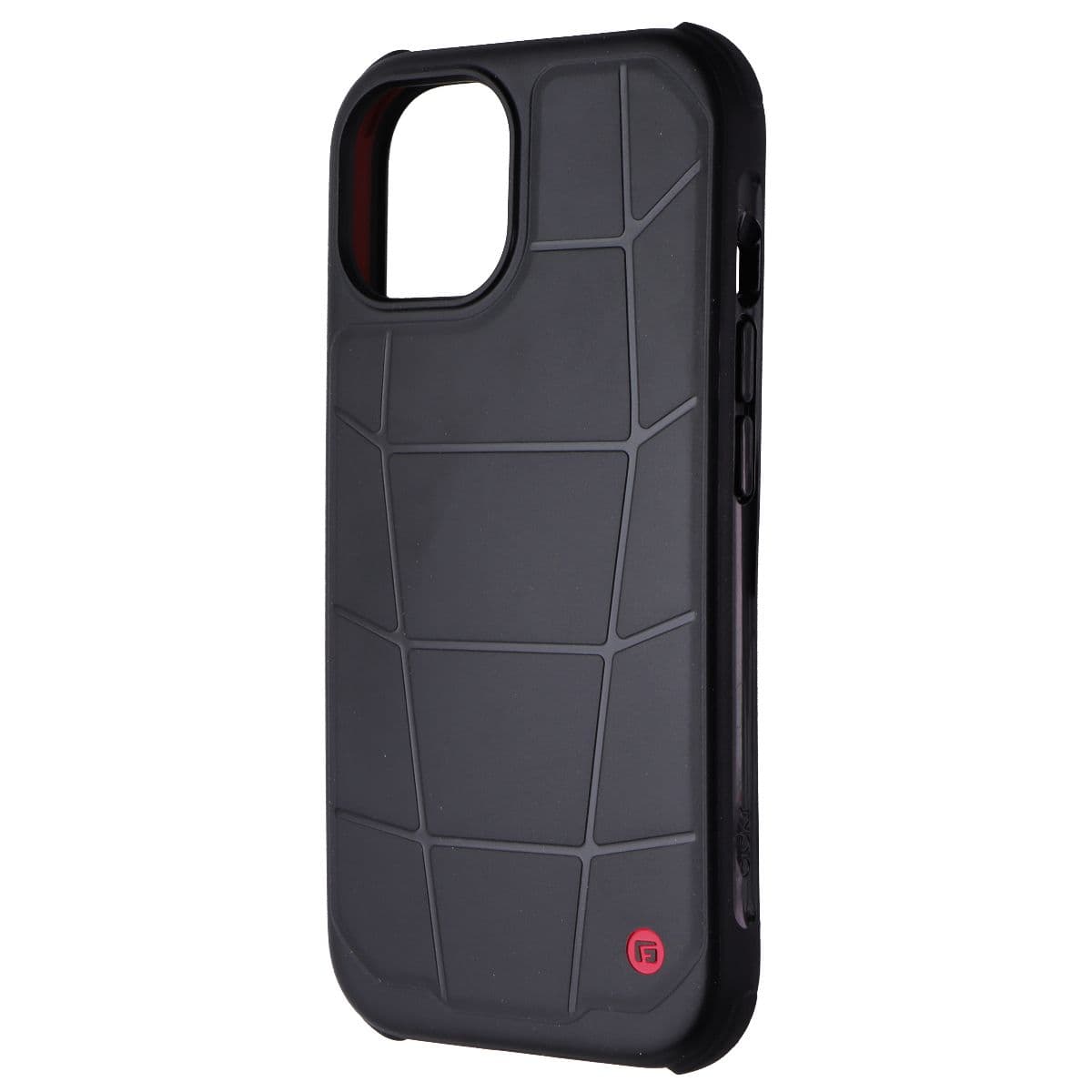 Clckr - G-Form Force Case for MagSafe for Apple iPhone 15 - Black/Red image 1