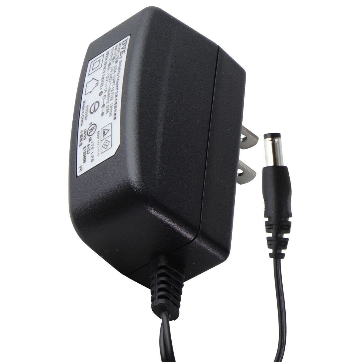 DVE 12V/1A Switching Adapter (DSA-12PFT-12 FUS) - Black image 1