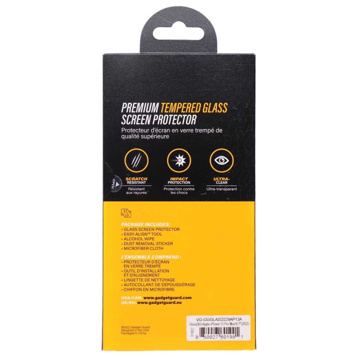 Gadget Guard (Glass) Series Screen Protector for iPhone 14 Plus & 13 Pro Max image 2