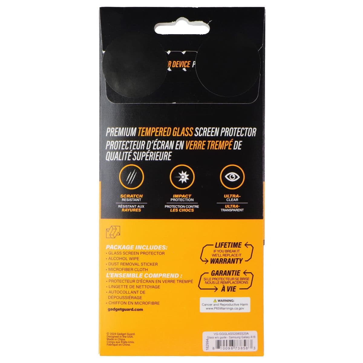 Gadget Guard Glass Series Screen Protector for Samsung Galaxy A16 image 2